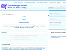 Tablet Screenshot of healthlitt.org